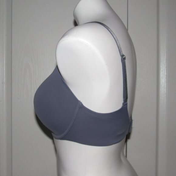 Victoria’s Secret Uplift Semi-Demi Underwire Gray Bra – Size 34DD - Picture 2 of 9